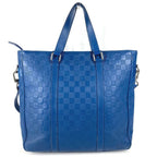 Louis Vuitton Shoulder Bag Tadao PM Damier Infini Leather Blue — view 5