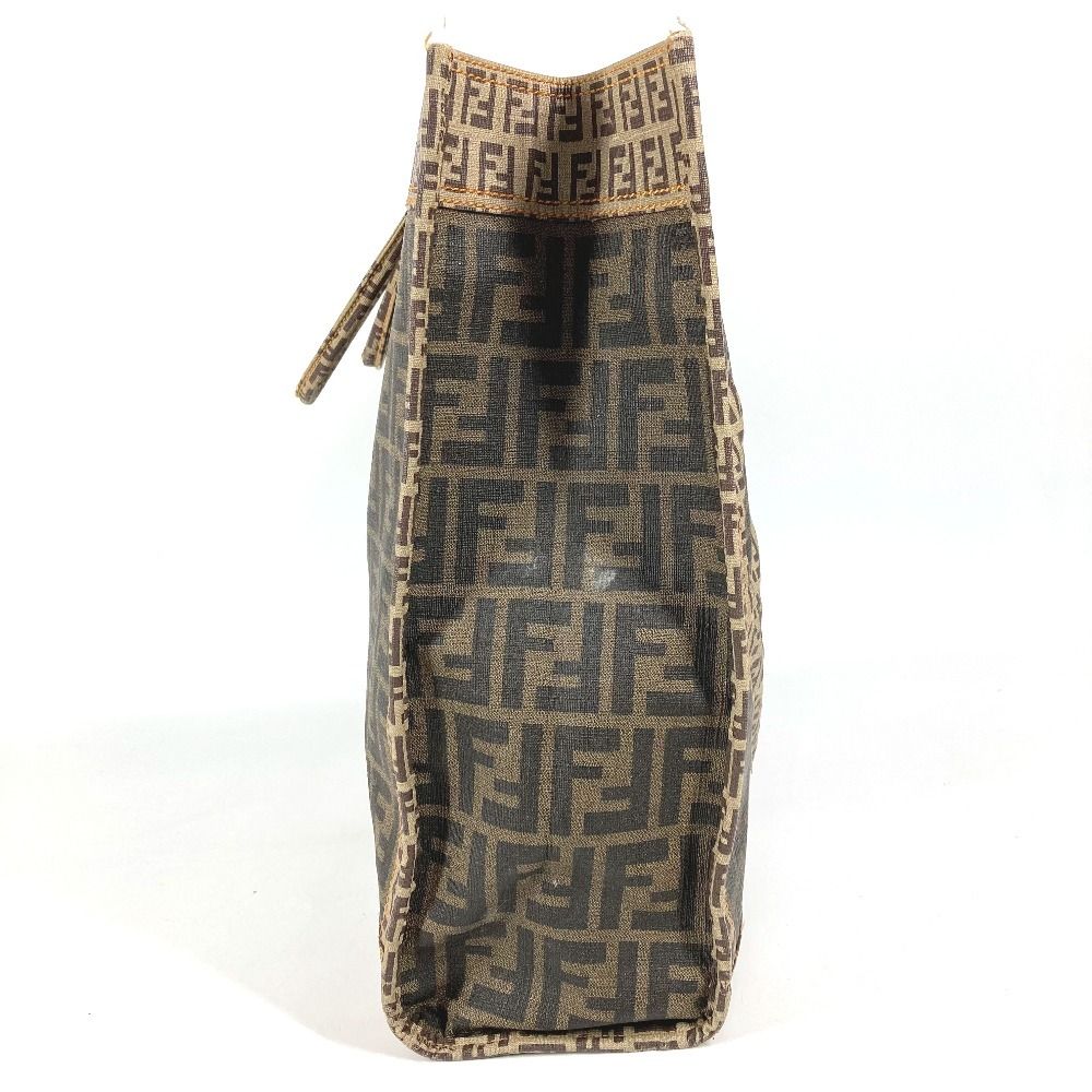 Fendi Shoulder Bag Zucca Zucchino Brown — view 4