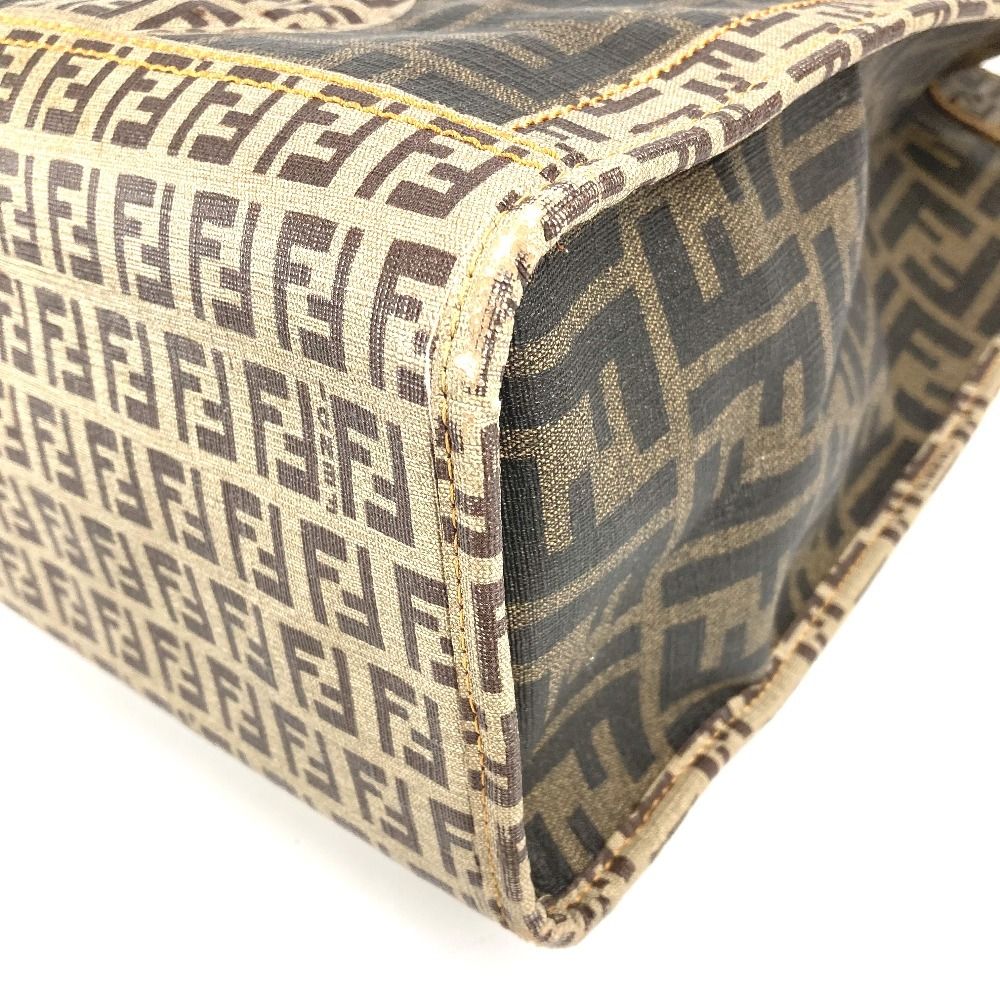 Fendi Shoulder Bag Zucca Zucchino Brown — view 6
