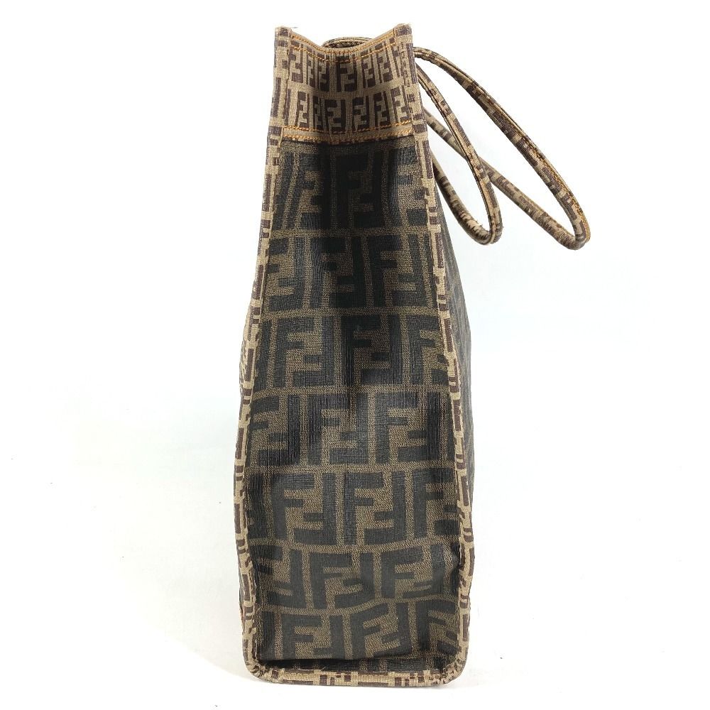 Fendi Shoulder Bag Zucca Zucchino Brown — view 3