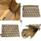 Fendi Shoulder Bag Zucca Zucchino Brown — view 9