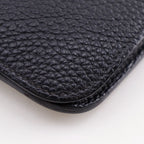 Hermes Dogon GM Taurillon Clemence Black Gold I Wallet — view 5