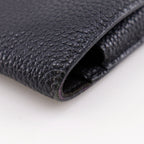 Hermes Dogon GM Taurillon Clemence Black Gold I Wallet — view 7
