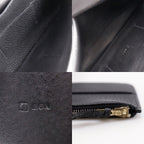 Hermes Dogon GM Taurillon Clemence Black Gold I Wallet — view 9
