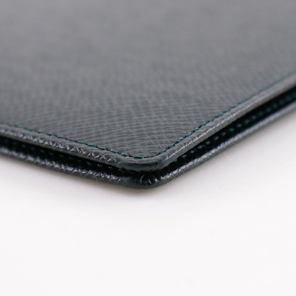 Louis Vuitton Agenda Bureau Notebook Cover Taiga Epi Sear Dark Green — view 7