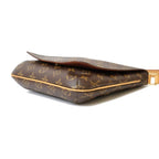 Louis Vuitton Musette Salsa Monogram Shoulder Bag Canvas Brown — view 7