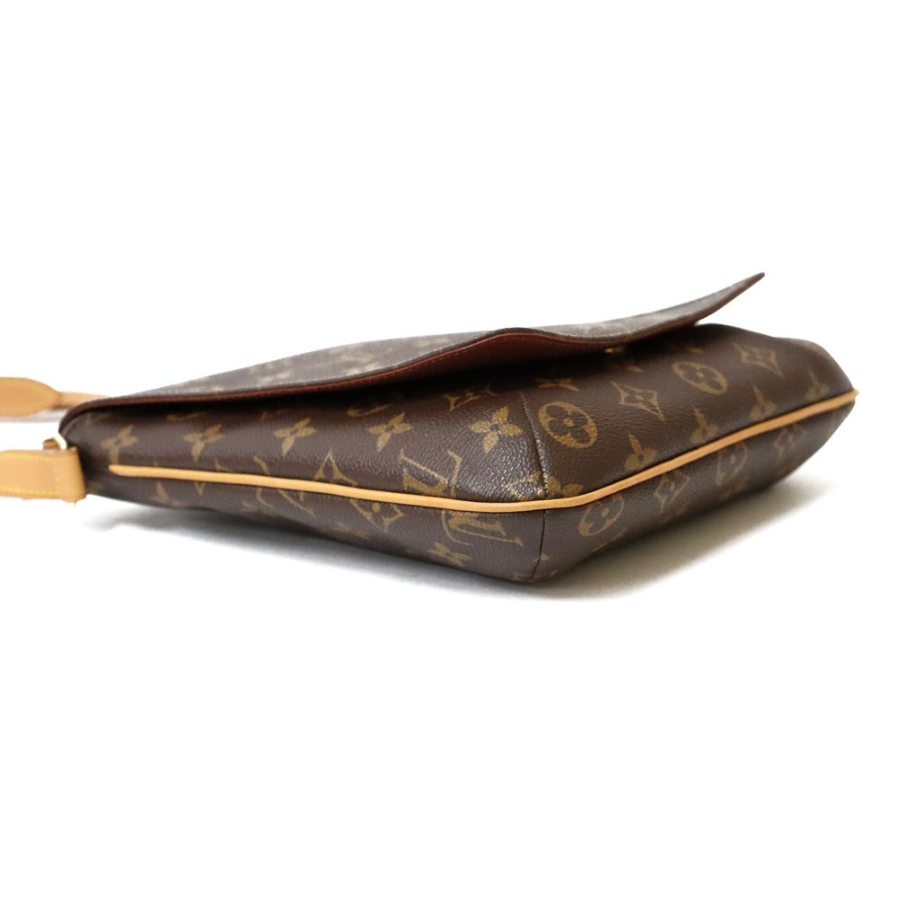 Louis Vuitton Musette Salsa Monogram Shoulder Bag Canvas Brown — view 6