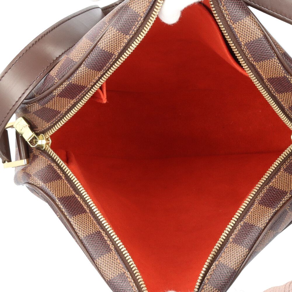 Louis Vuitton Ipanema GM Damier Shoulder Bag Canvas Brown — view 8