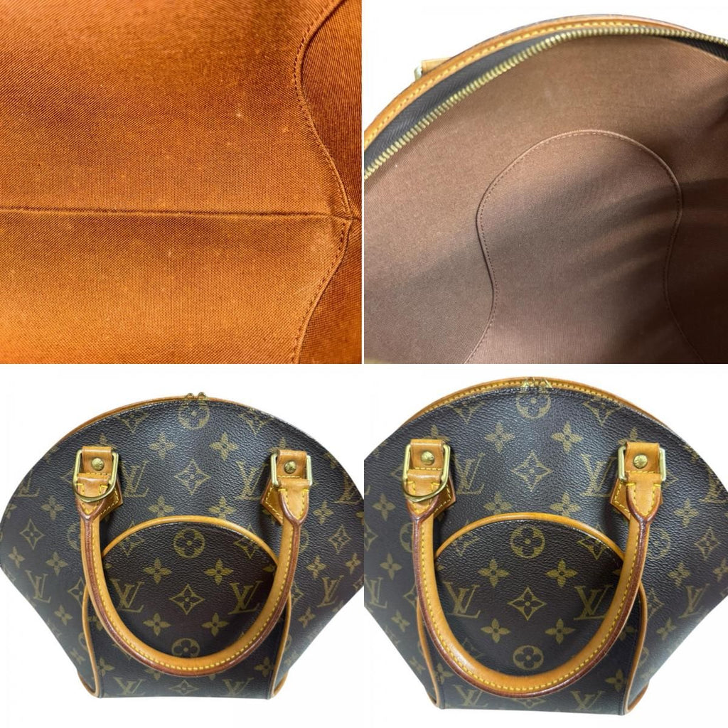 Louis Vuitton Ellipse PM Monogram Handbag Canvas Brown — view 9