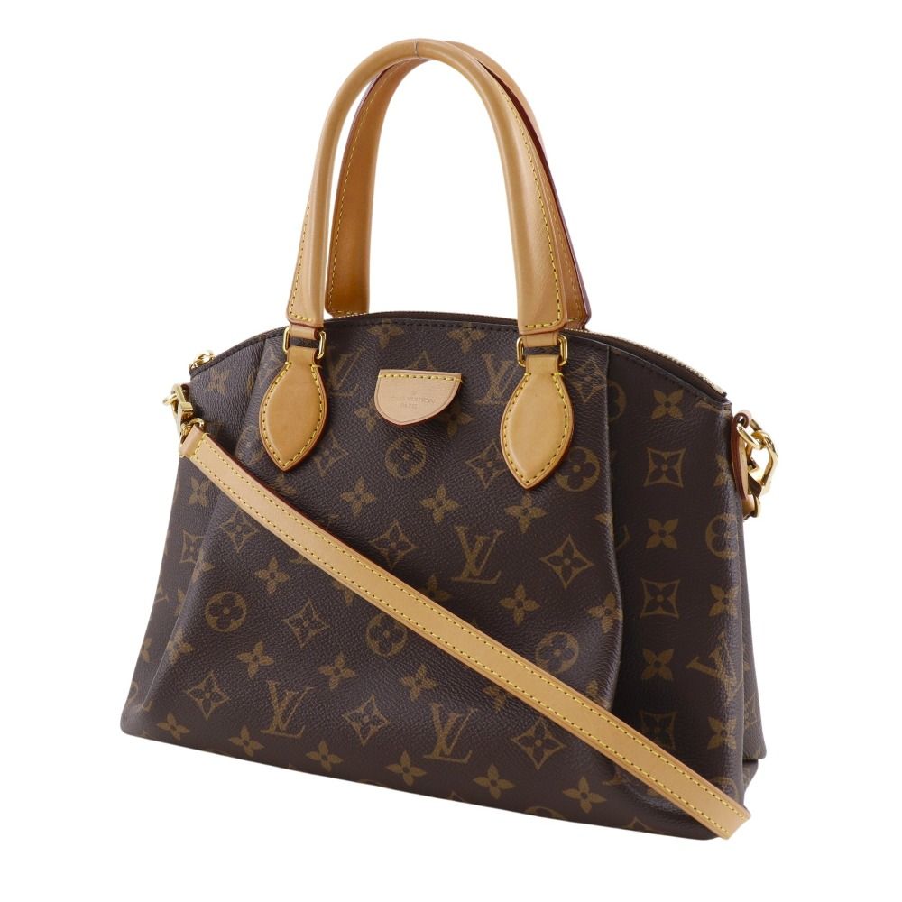 Louis Vuitton Rivoli PM 2-Way Shoulder Monogram Canvas Brown Handbag — view 2