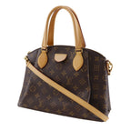 Louis Vuitton Rivoli PM 2-Way Shoulder Monogram Canvas Brown Handbag — view 2