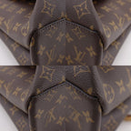 Louis Vuitton Rivoli PM 2-Way Shoulder Monogram Canvas Brown Handbag — view 4