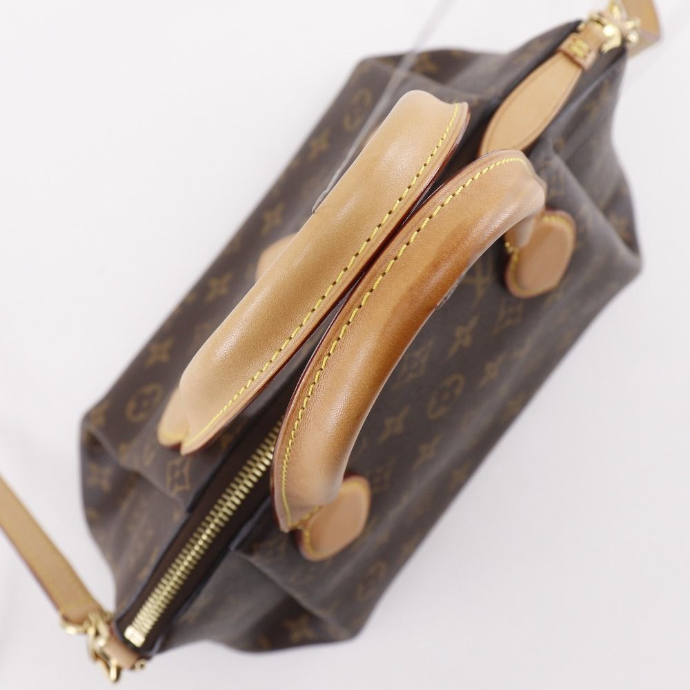 Louis Vuitton Rivoli PM 2-Way Shoulder Monogram Canvas Brown Handbag — view 5