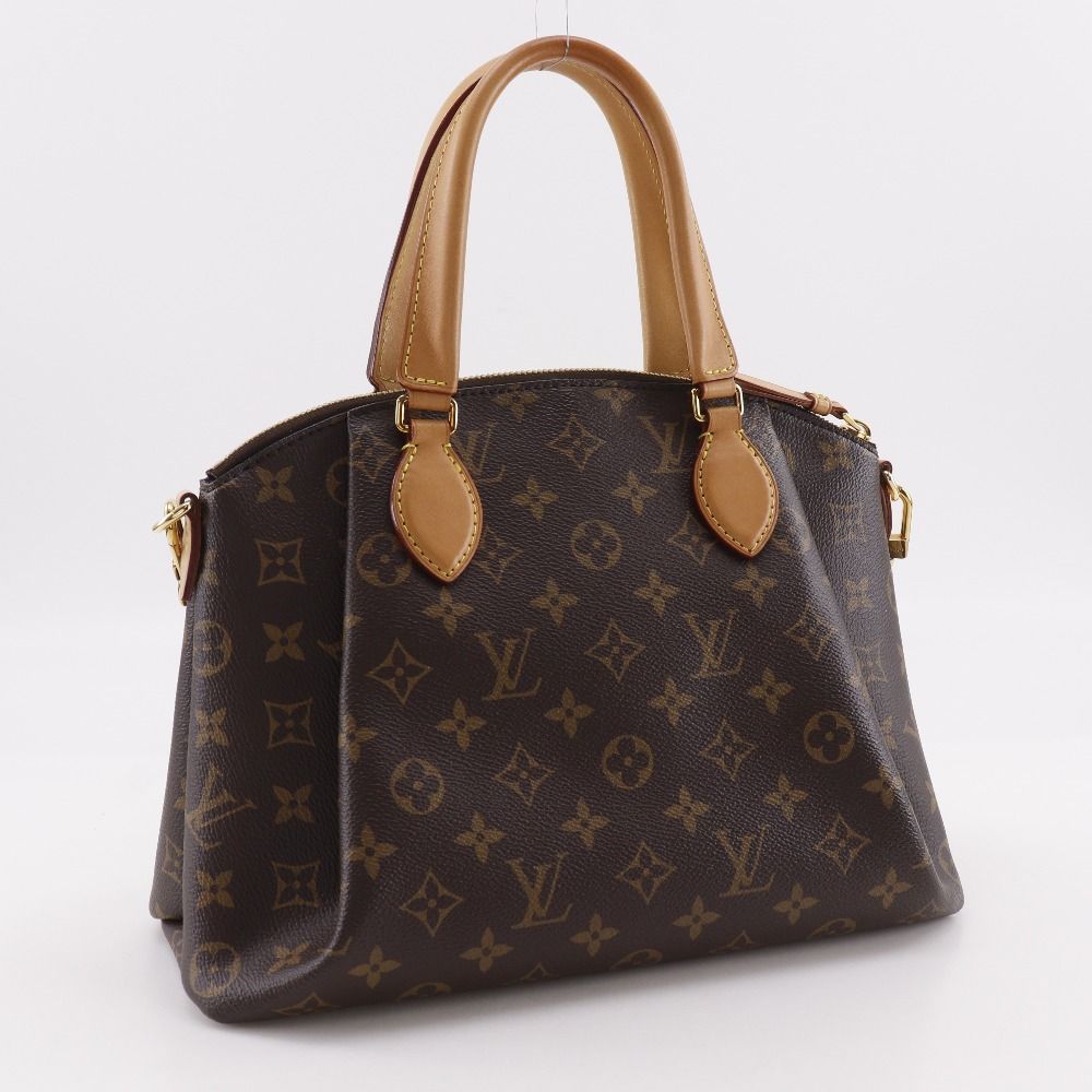 Louis Vuitton Rivoli PM 2-Way Shoulder Monogram Canvas Brown Handbag — view 3