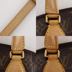 Louis Vuitton Rivoli PM 2-Way Shoulder Monogram Canvas Brown Handbag — view 9
