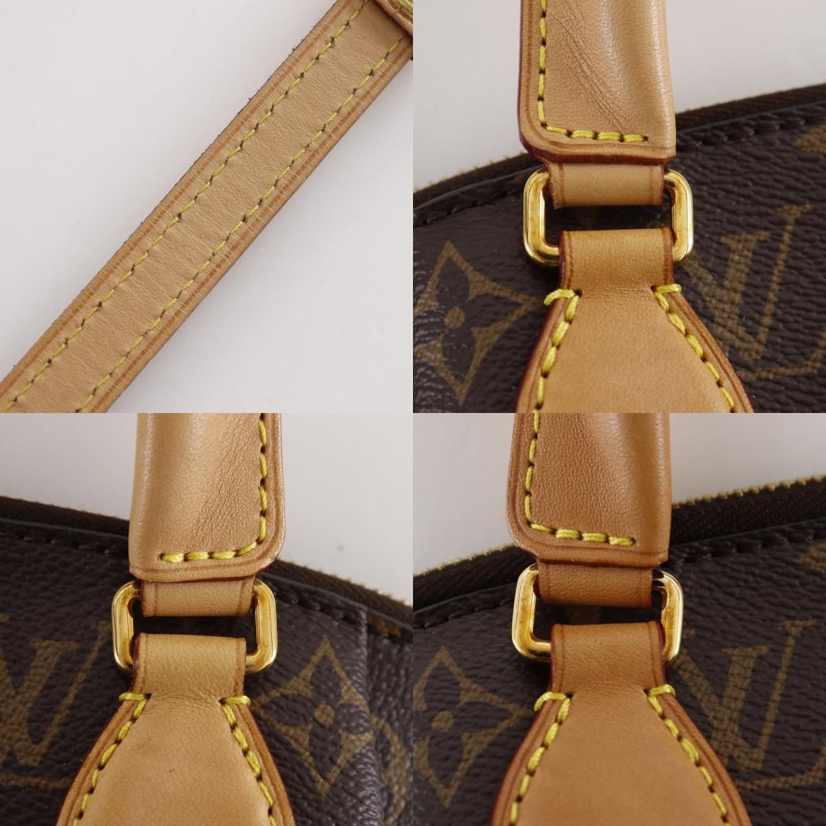 Louis Vuitton Rivoli PM 2-Way Shoulder Monogram Canvas Brown Handbag — view 9