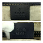 Gucci Beige Navy Silver GG Supreme Canvas Shoulder Bag — view 4