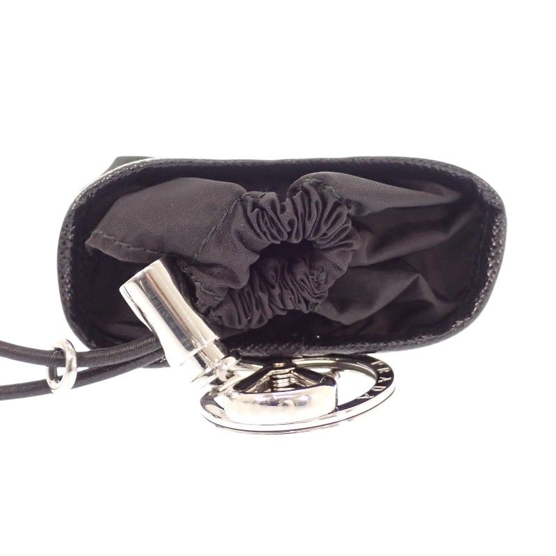 Prada Re-Nylon Mini Pouch Kitchen Air Pods Pro Case Charm Nylon Black — view 6