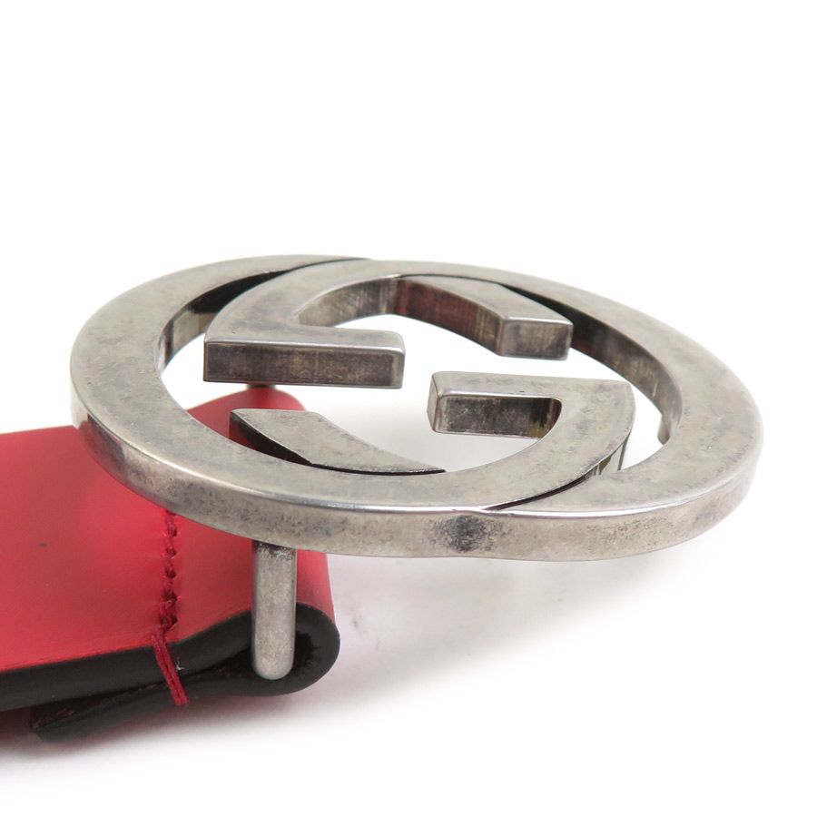 Gucci Belt Interlocking Red — view 6
