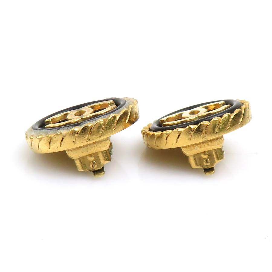 Chanel Earrings Gold — view 7