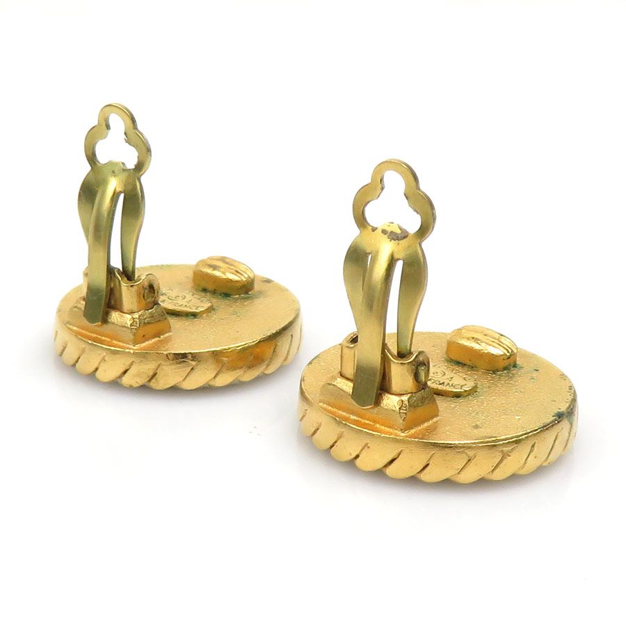 Chanel Earrings Gold — view 5