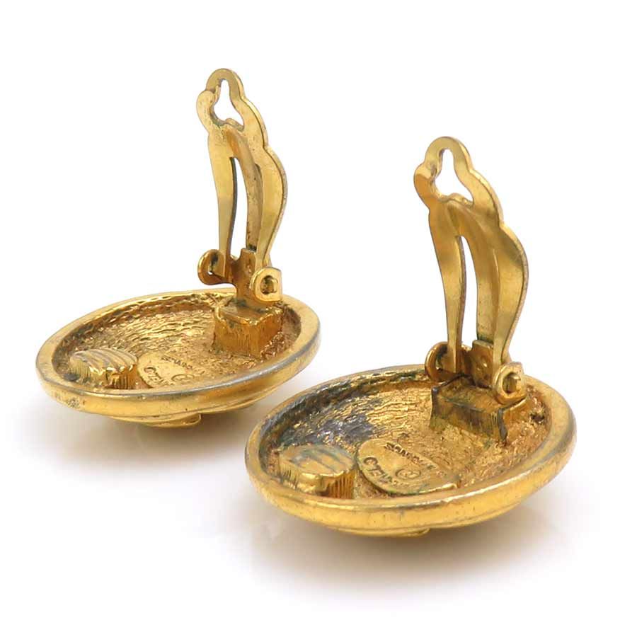 Chanel Earrings Gold — view 5