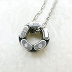 Chanel Ultra White Gold Black Ceramic Necklace .5 cm — view 4