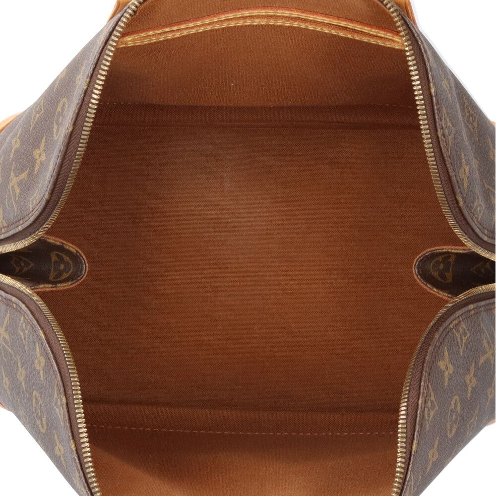 Louis Vuitton Alma Monogram Handbag Canvas Brown — view 8