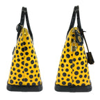 Louis Vuitton Lockit MM Jaune Yellow Black Patent Leather Handbag — view 8