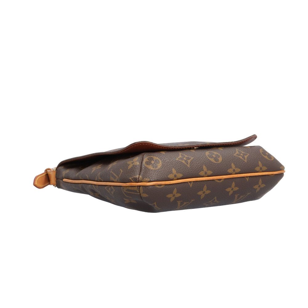 Louis Vuitton Musette Salsa Short Monogram Shoulder Bag Canvas Brown — view 5