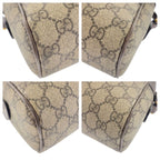 Gucci Sherry Line Ophidia Beige GG Supreme Canvas Leather Shoulder Bag — view 3