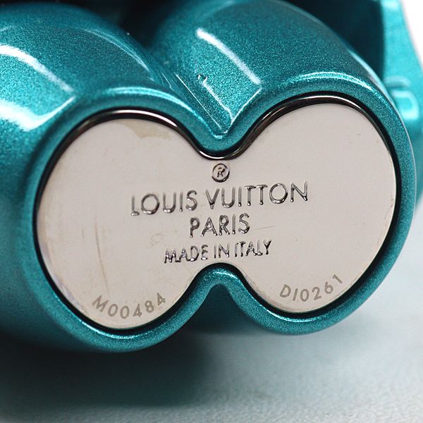Louis Vuitton Sac Vivienne Metal Bag Charm Key Holder Turquoise — view 7