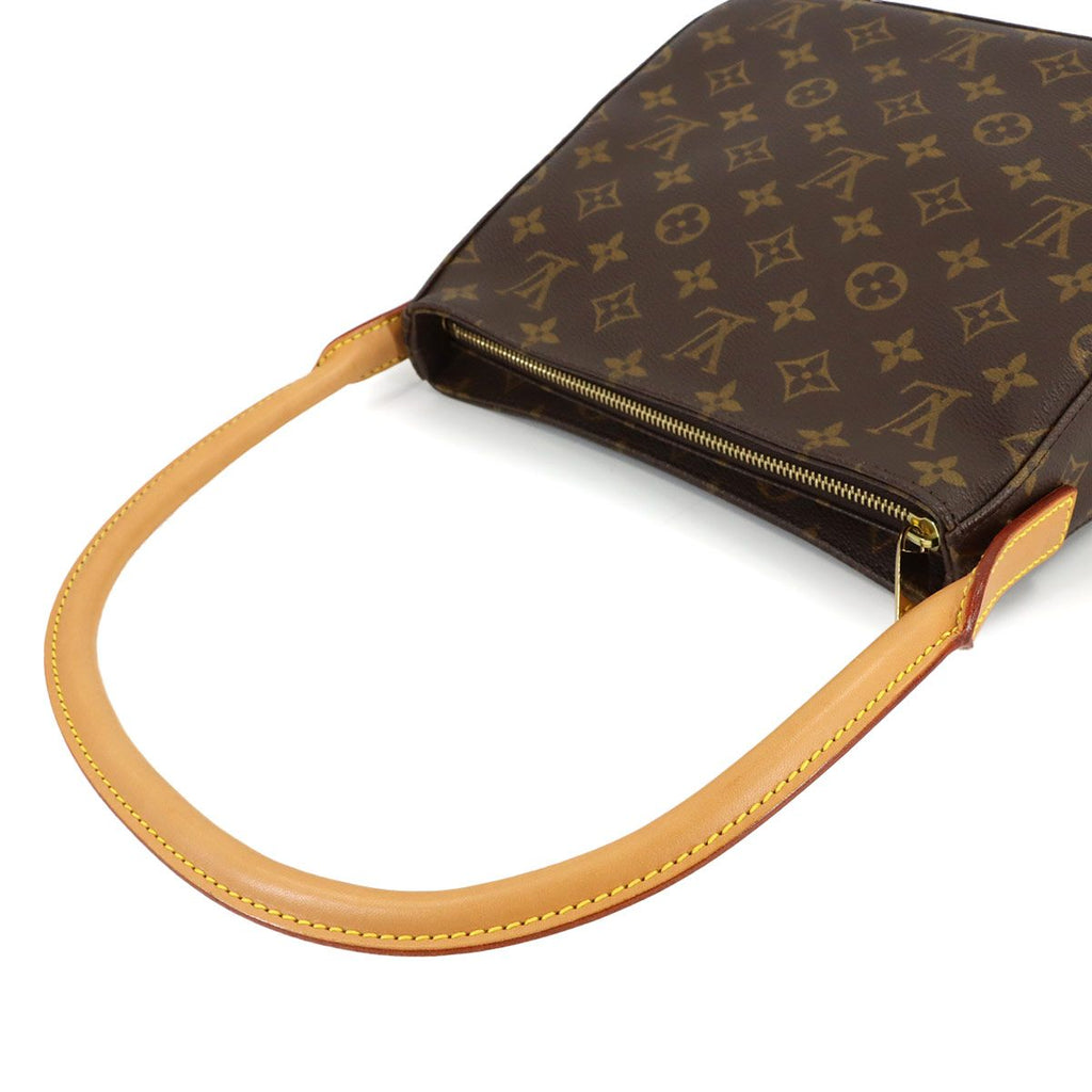 Louis Vuitton Monogram Looping MM Shoulder Bag Brown — view 5
