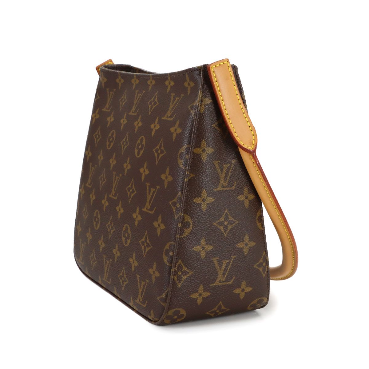 Louis Vuitton Monogram Looping MM Shoulder Bag Brown — view 3
