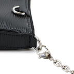Louis Vuitton Epi Easy Pouch 2-Way Shoulder Bag Leather Noir — view 7