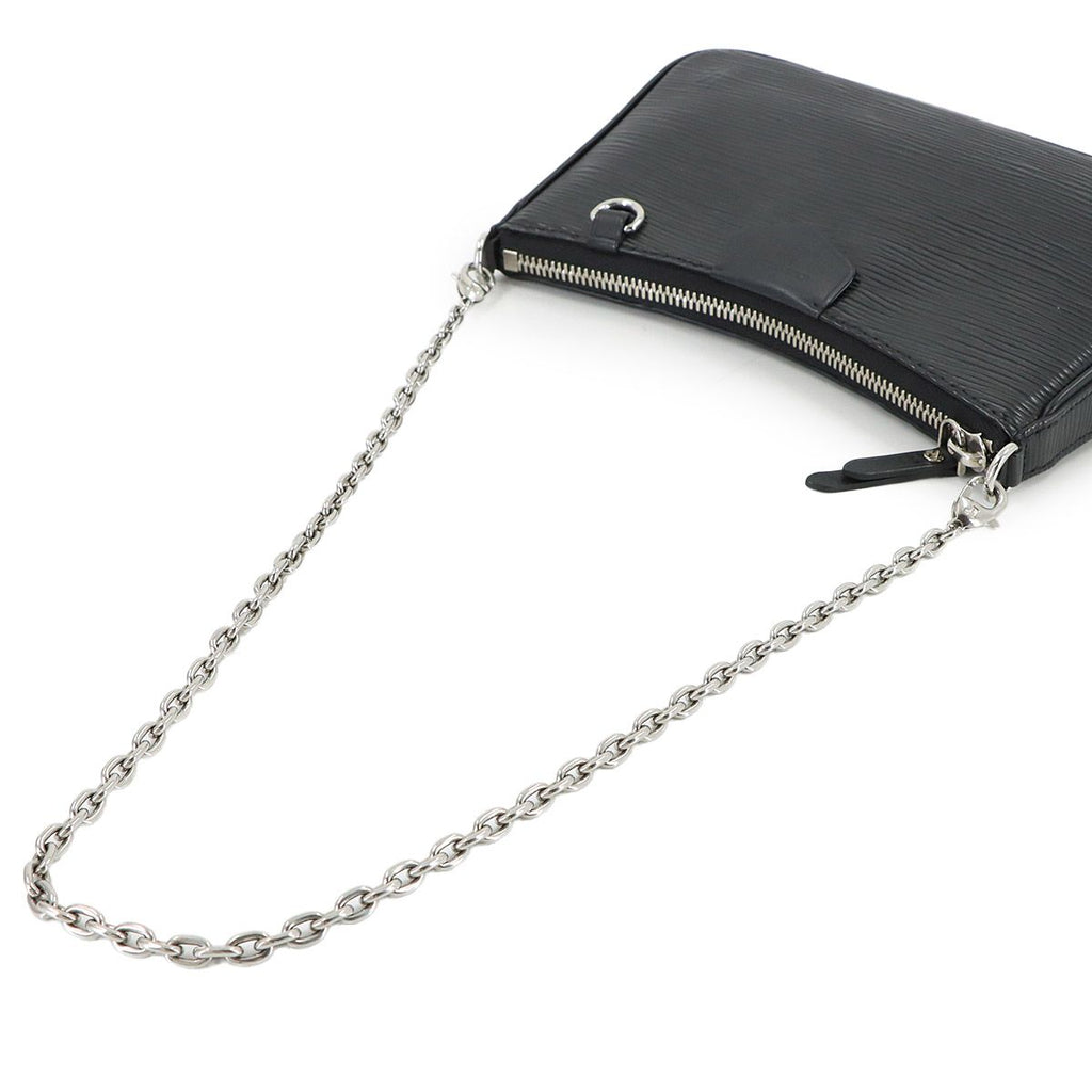 Louis Vuitton Epi Easy Pouch 2-Way Shoulder Bag Leather Noir — view 5