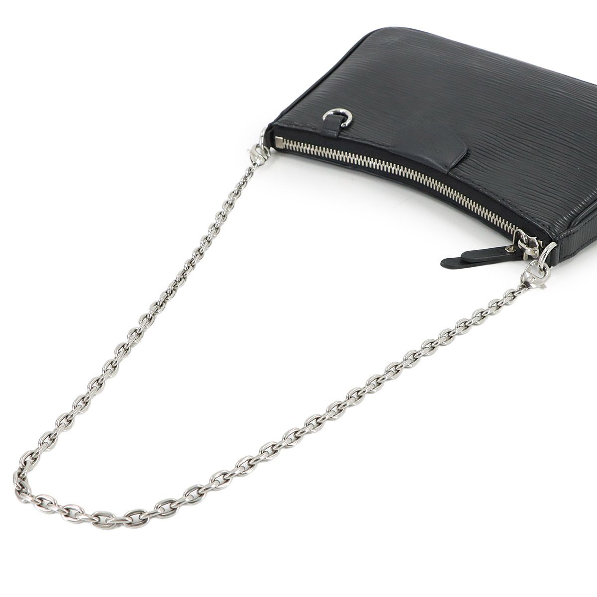 Louis Vuitton Epi Easy Pouch 2-Way Shoulder Bag Leather Noir — view 5