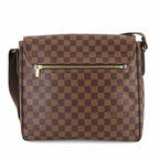 Louis Vuitton Damier District MM Shoulder Bag Ebene — view 2