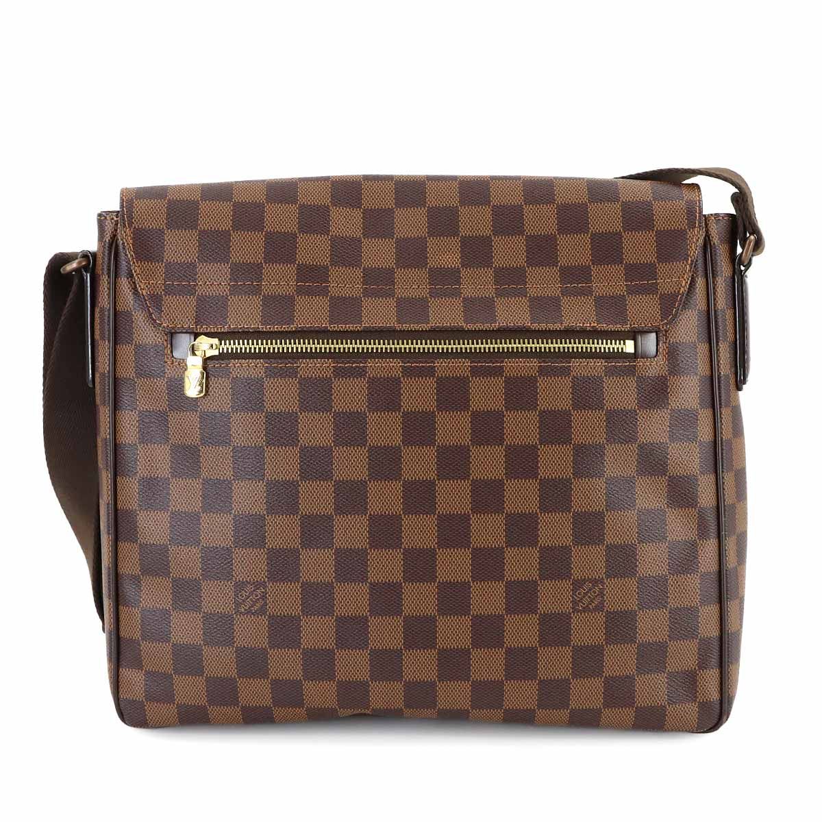 Louis Vuitton Damier District MM Shoulder Bag Ebene — view 2