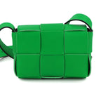 Bottega Veneta Intrecciato Candy Cassette Shoulder Bag Leather Paraquito — view 3
