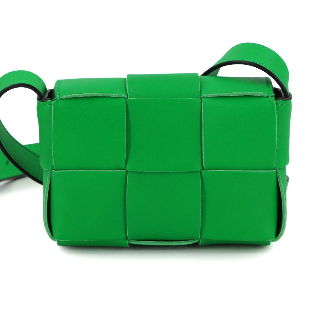 Bottega Veneta Intrecciato Candy Cassette Shoulder Bag Leather Paraquito — view 3