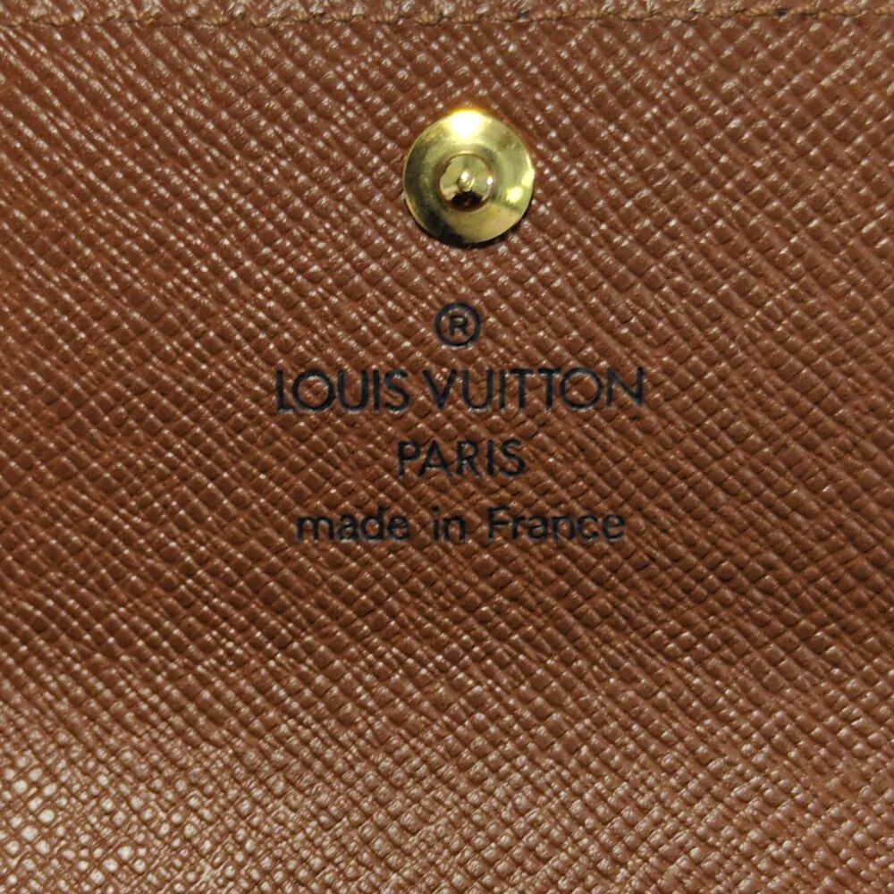 Louis Vuitton Monogram Portomonepla Business Card Holder Pass Case ID Wallet — view 4