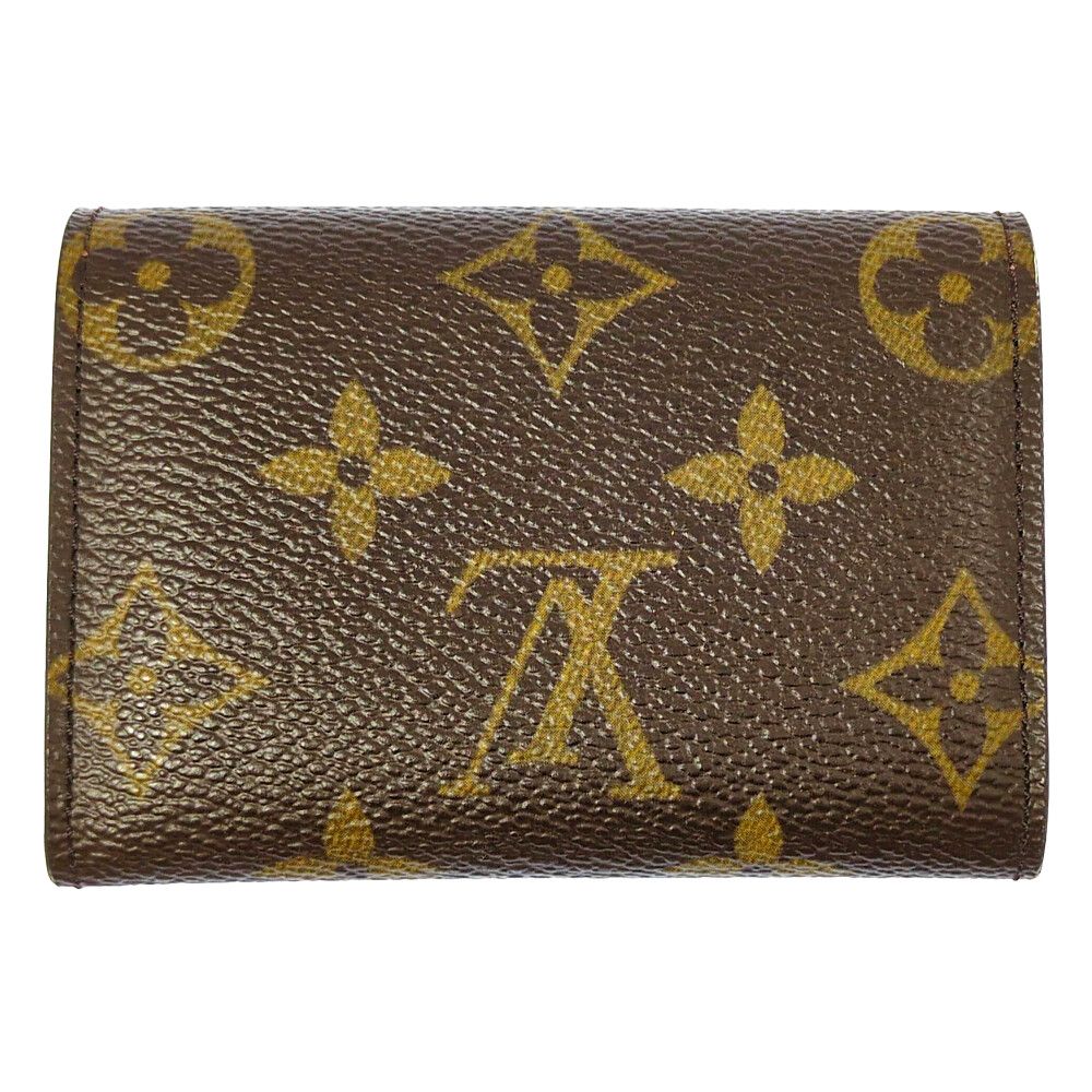 Louis Vuitton Monogram Portomonepla Business Card Holder Pass Case ID Wallet — view 2