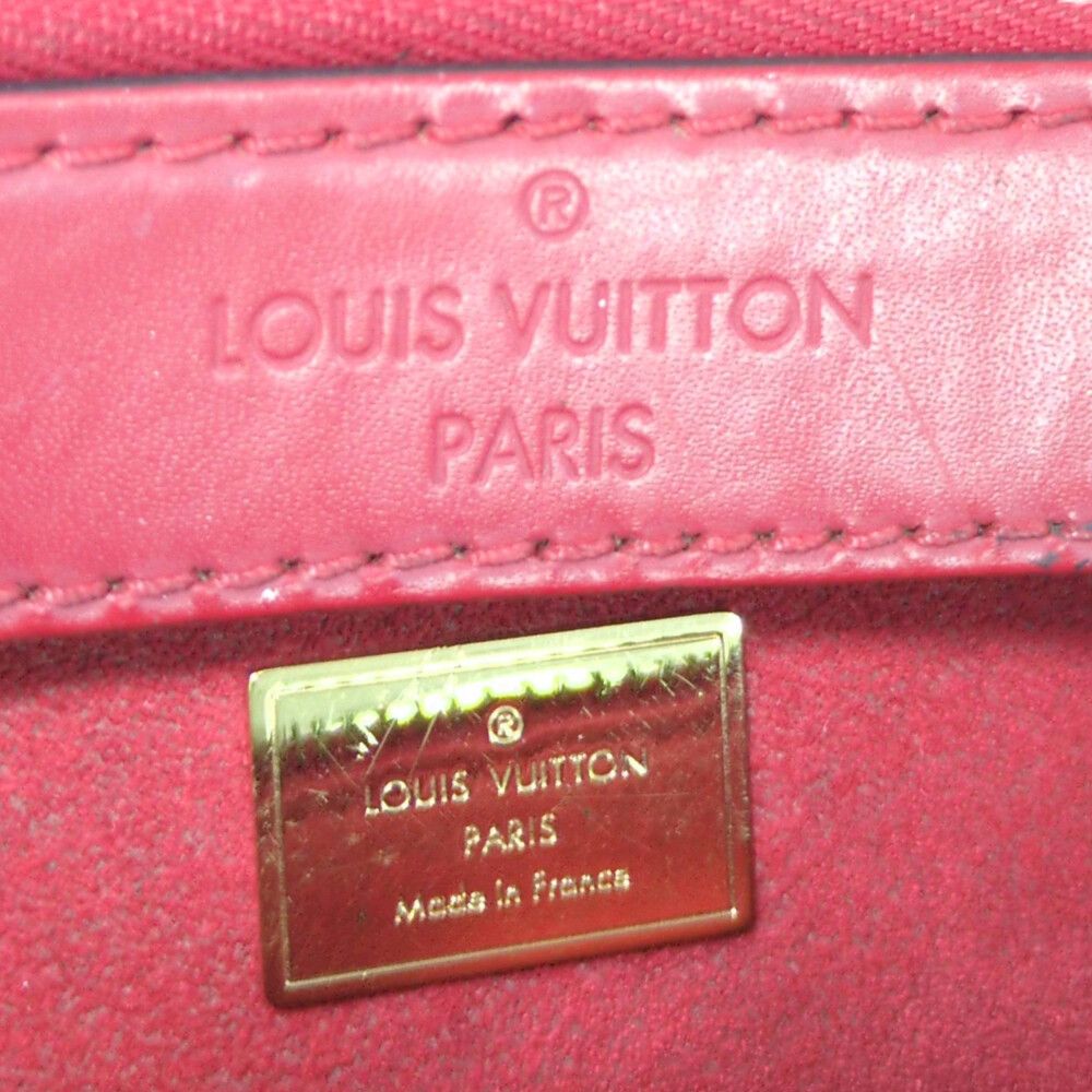 Louis Vuitton Monogram Vernis Melrose Handbag Cerise — view 6