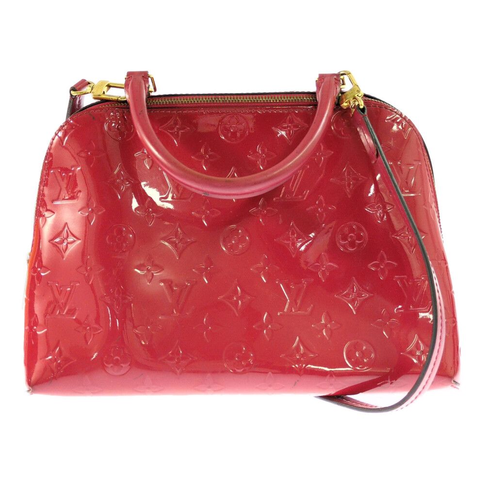 Louis Vuitton Monogram Vernis Melrose Handbag Cerise — view 3