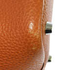 Hermes Picotin Silver Handbag Orange — view 9