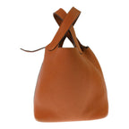 Hermes Picotin Silver Handbag Orange — view 2