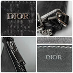 Dior Oblique Galaxy Clutch — view 9