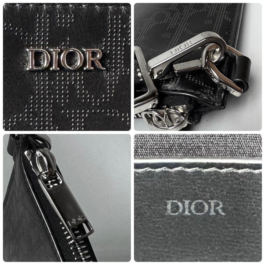 Dior Oblique Galaxy Clutch — view 9