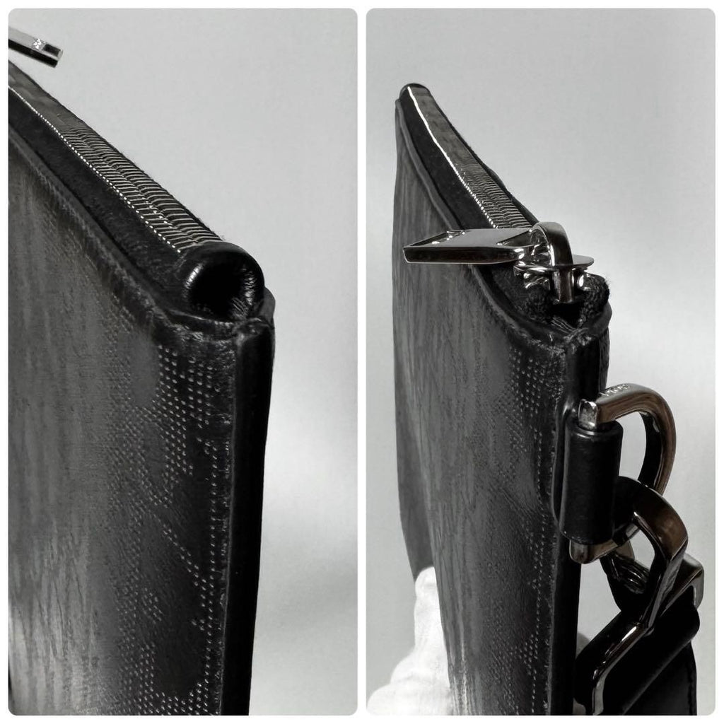 Dior Oblique Galaxy Clutch — view 7